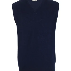Slipover Lamswol | Navy